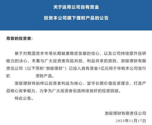 多家理財公司年末啟動優(yōu)惠活動,部分費率已低至0 這家公司投入3億元自購旗下產品
